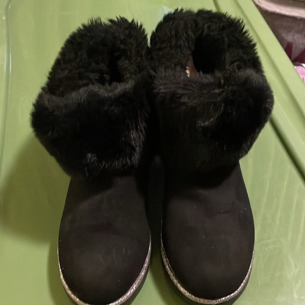 Juicy Couture Faux Fur Ankle Boots